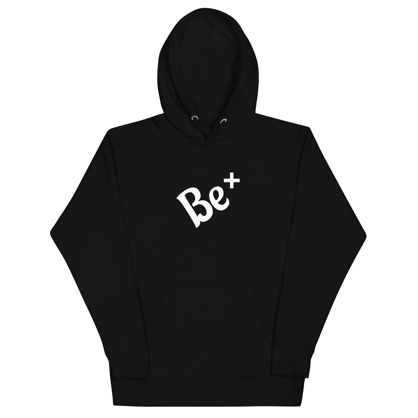 Motivational Unisex Hoodie "Be Positive" Inspirational Hoodie