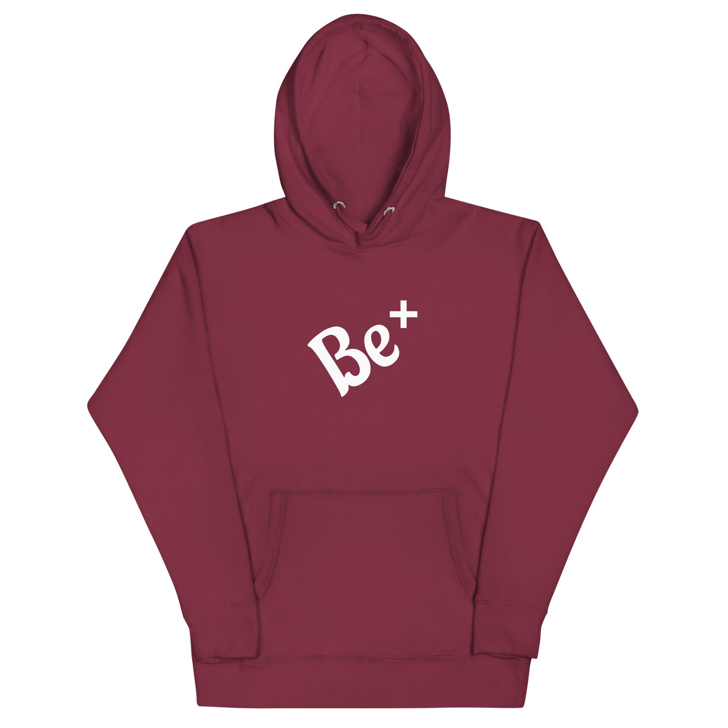 Motivational Unisex Hoodie "Be Positive" Inspirational Hoodie