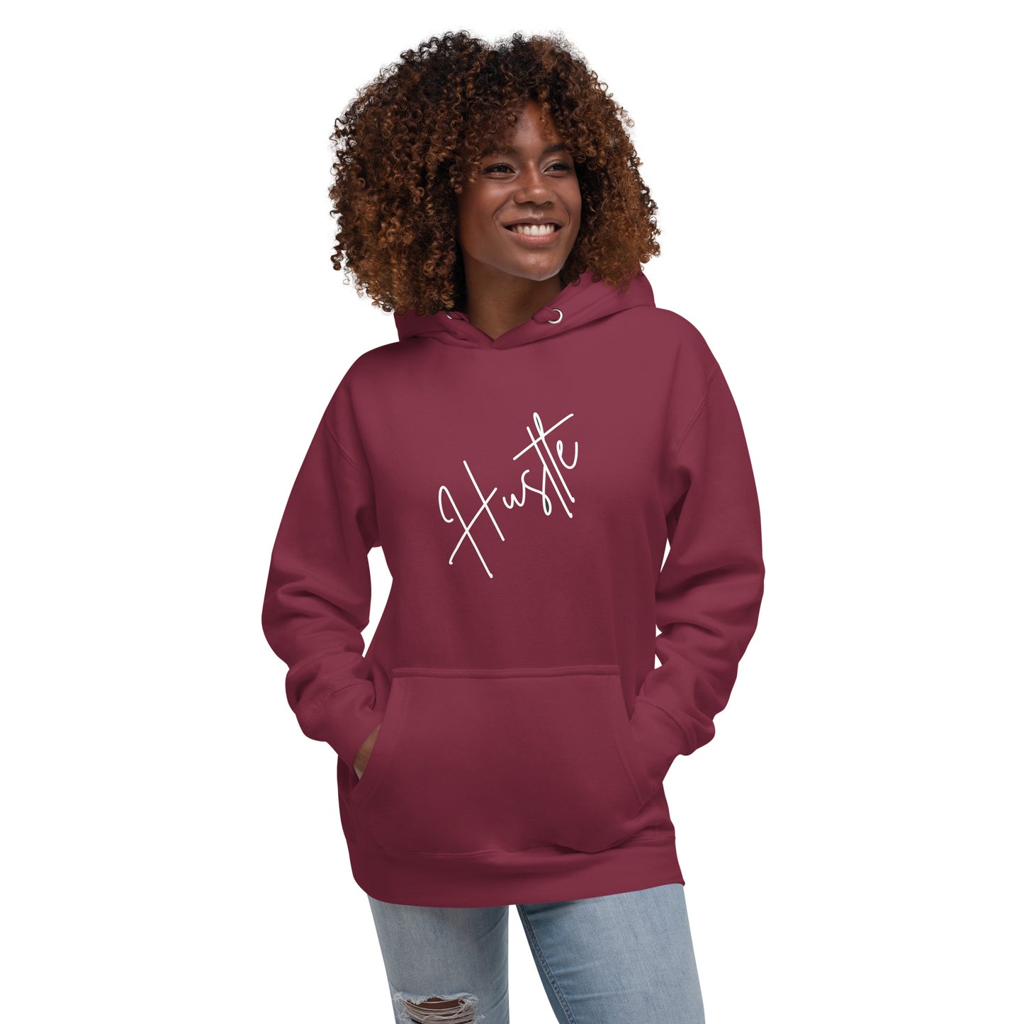 Motivational Unisex Hoodie "Hustle" Entrepreneurs Hoodie