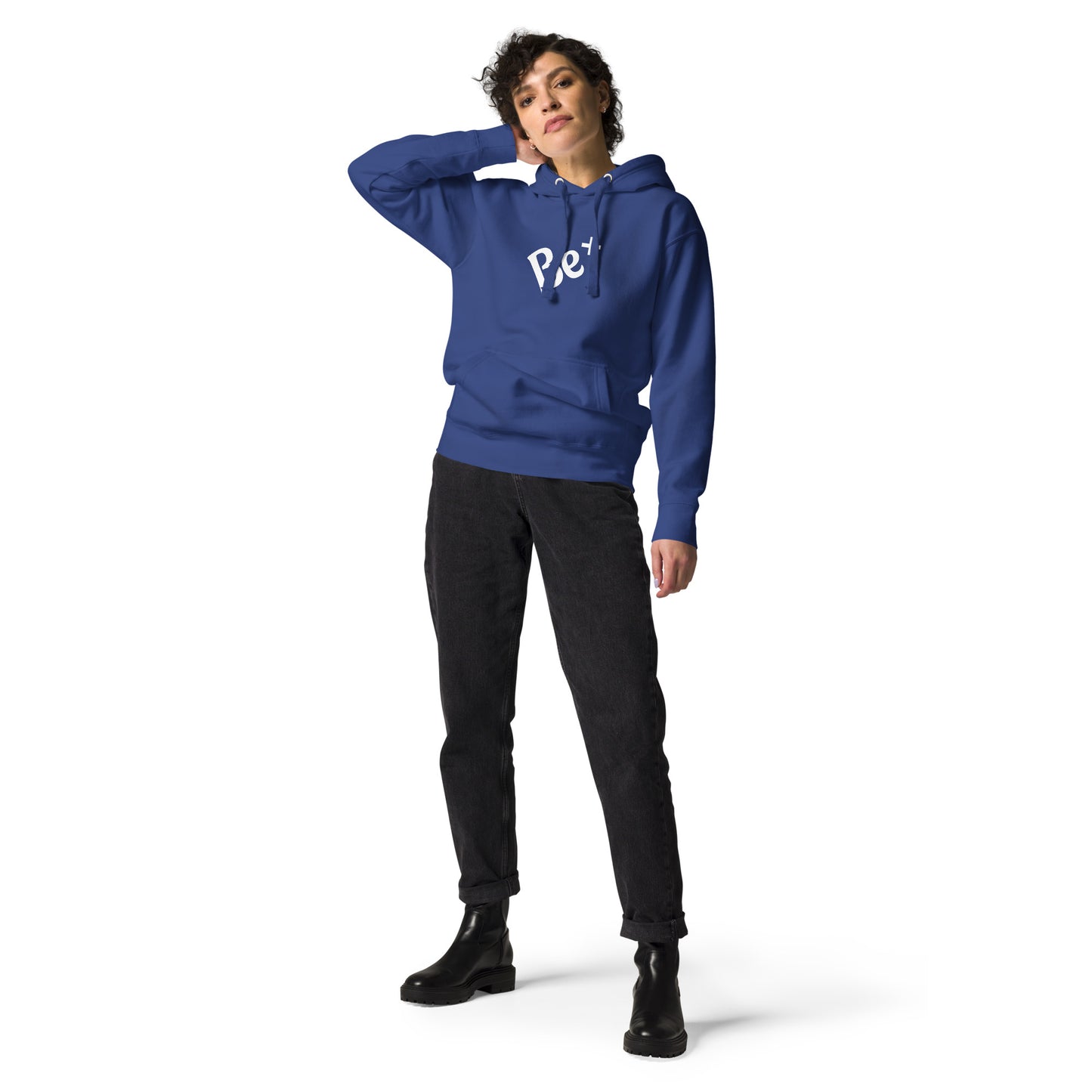 Motivational Unisex Hoodie "Be Positive" Inspirational Hoodie