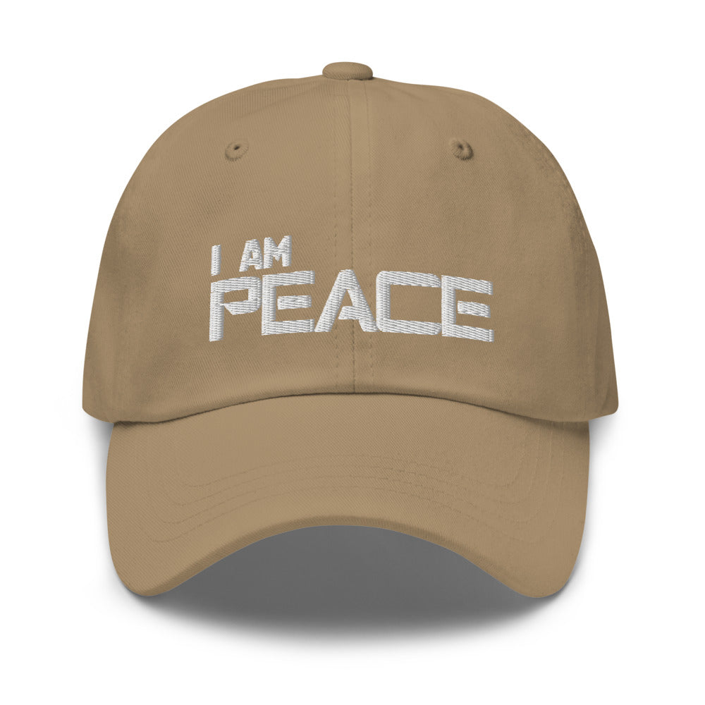 Motivational Cap "I AM PEACE" Law of Attraction  Classic Dad hat