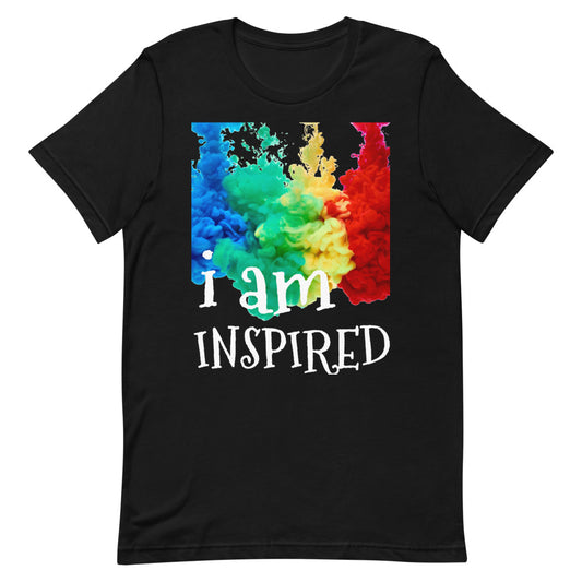 Motivational  T-Shirt " I AM INSPIRED" Law of Affirmation  Unisex T-Shirt