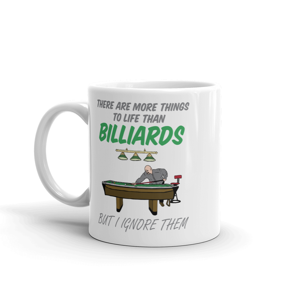 Coffee Mug for Billiard Fans