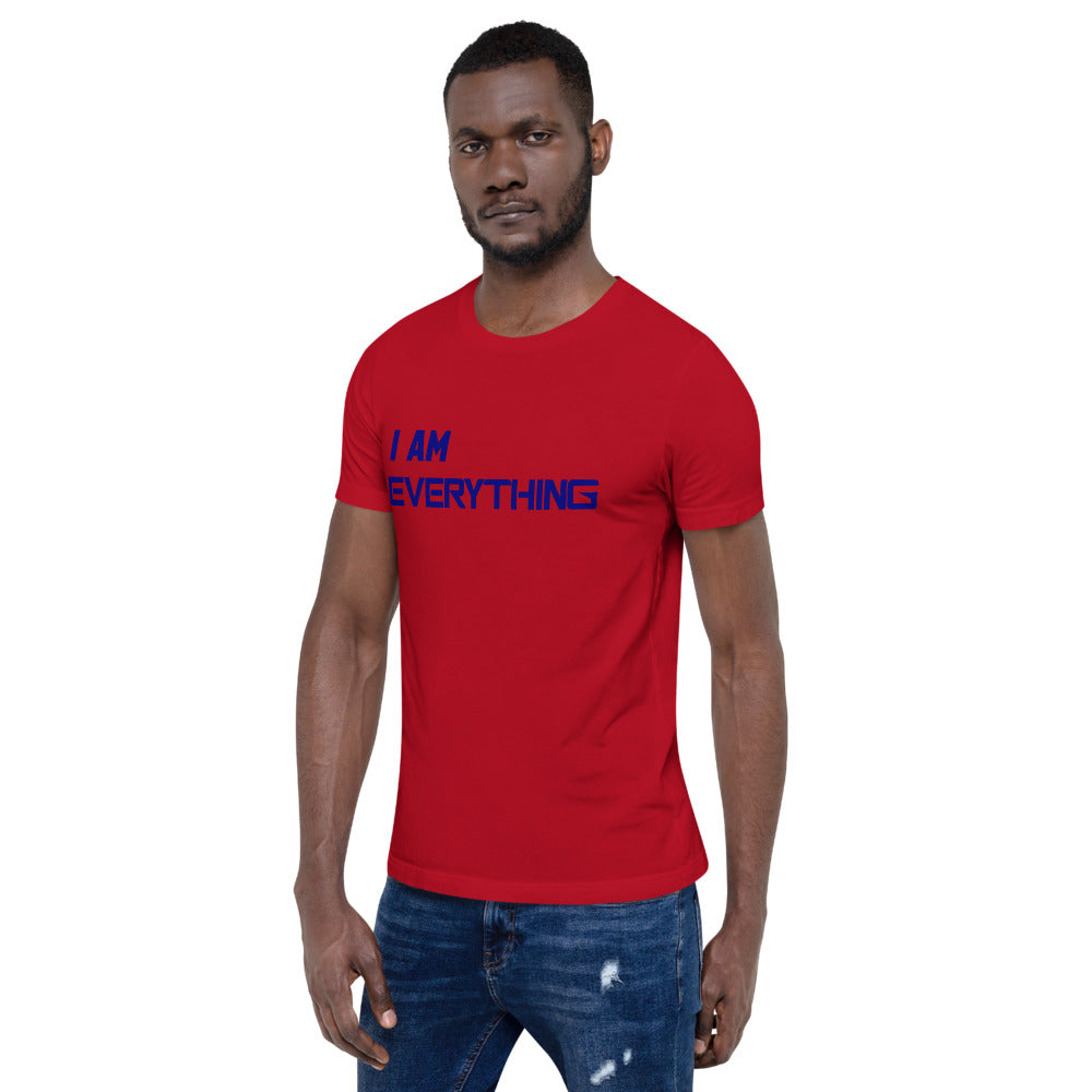 Motivational Unisex T-Shirt "I AM EVERYTHING "  Law of attraction Short Sleeve Unisex T-Shirt