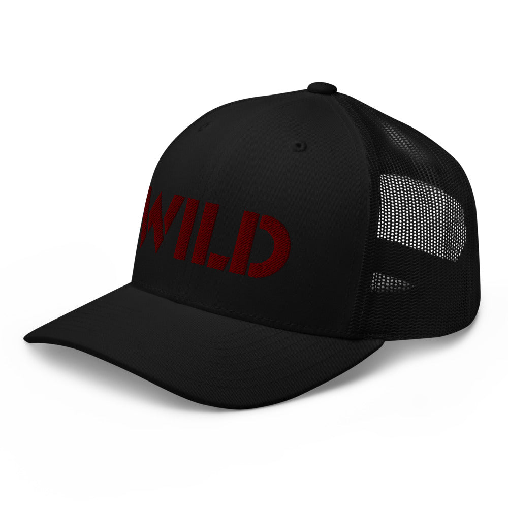 Motivational Hat "WILD" Law of Affirmation Trucker Cap