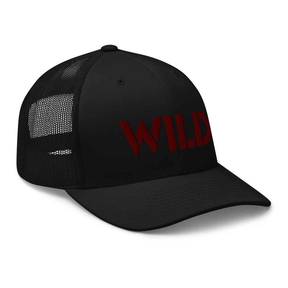 Motivational Hat "WILD" Law of Affirmation Trucker Cap