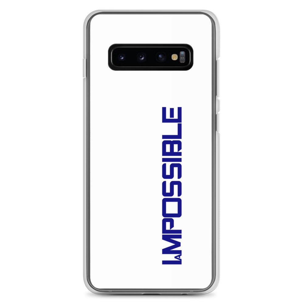 Motivational samsung phone case " I am Possible" Custom Quote Samsung Case