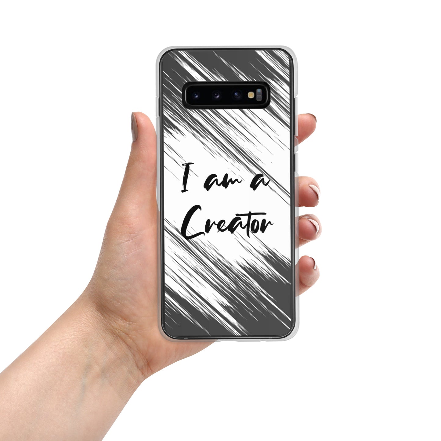 Samsung Mobile Case " I am a creator" Motivational Phone case