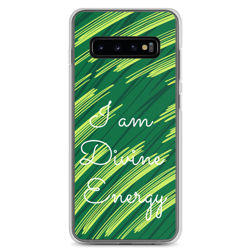 Samsung Mobile Case " I am Divine Energy" positive affirmation Motivational Phone Case