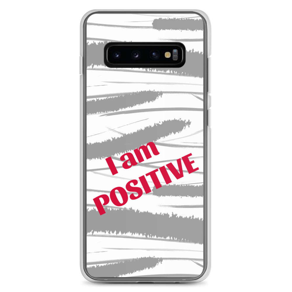 Samsung Phone Case "I am Positive" Motivational Mobile Case