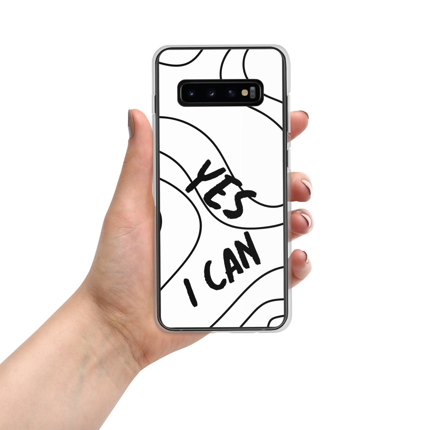 Samsung Mobile Case "Yes I Can" Motivational Phone Case