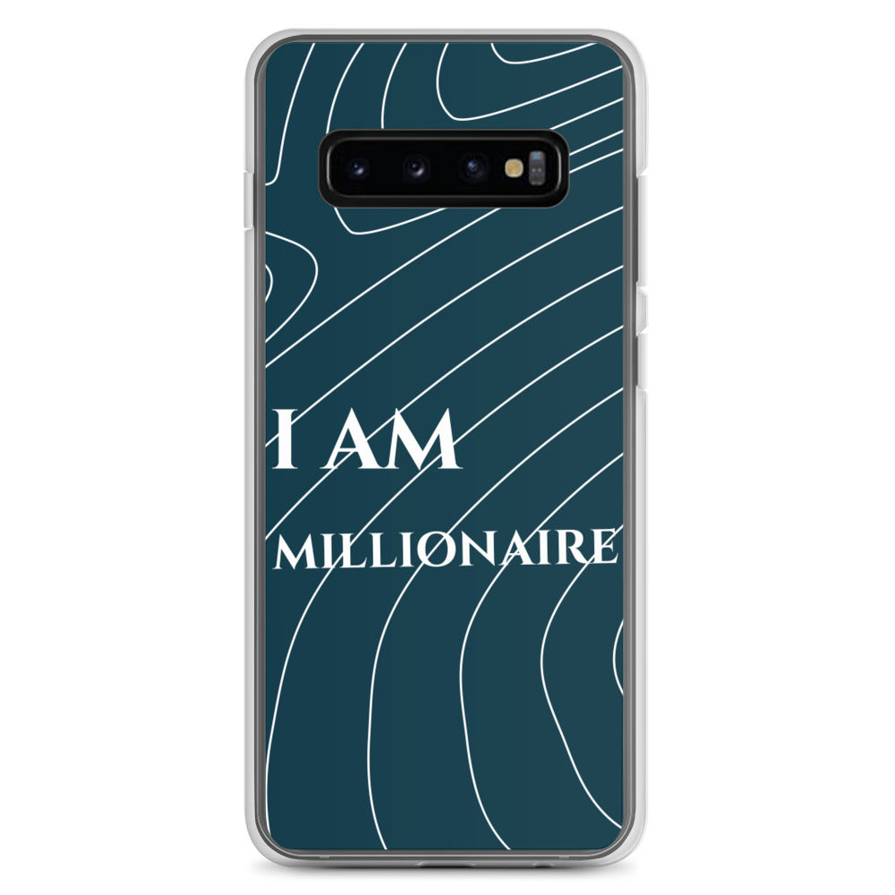 Samsung Mobile Case "I am millionaire" Motivational Phone Case