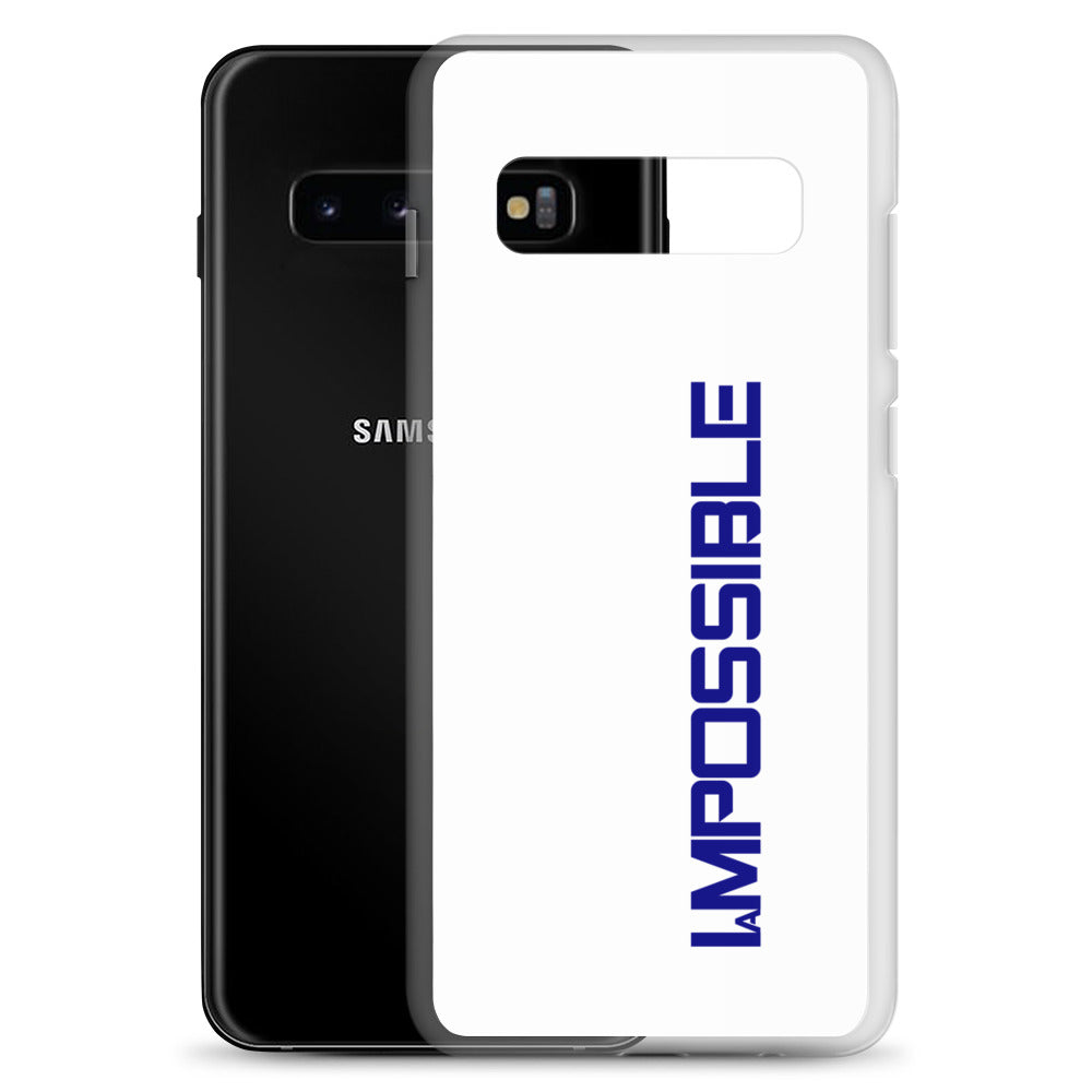 Motivational samsung phone case " I am Possible" Custom Quote Samsung Case