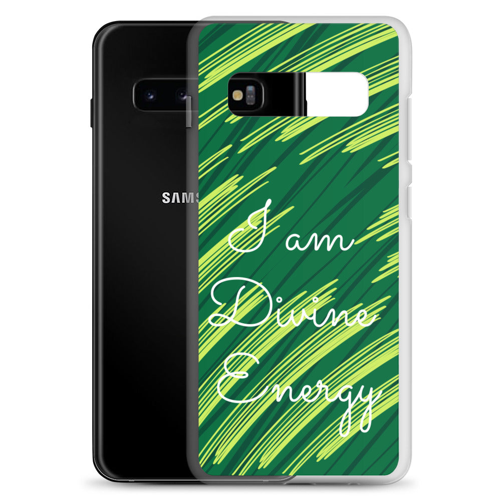 Samsung Mobile Case " I am Divine Energy" positive affirmation Motivational Phone Case