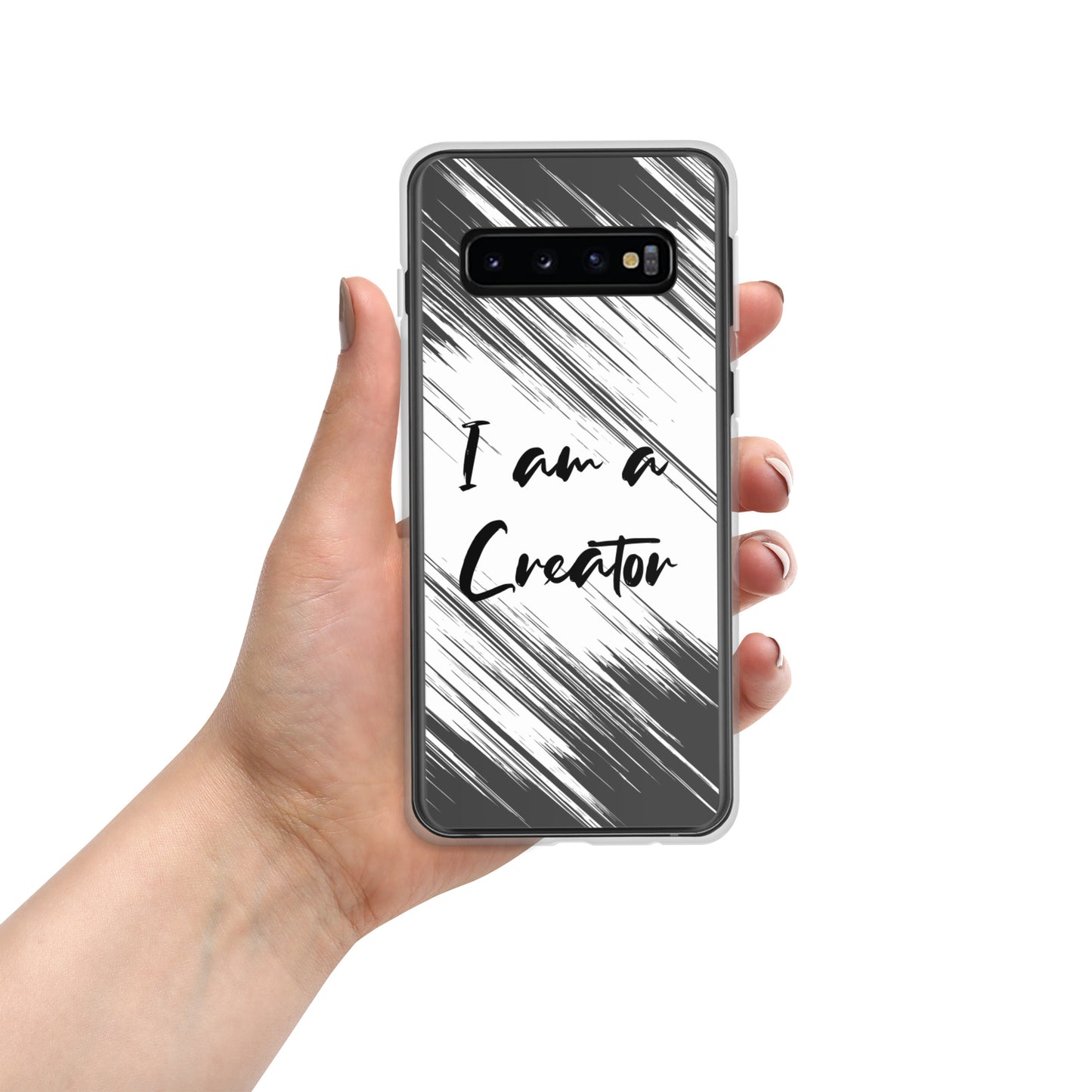 Samsung Mobile Case " I am a creator" Motivational Phone case