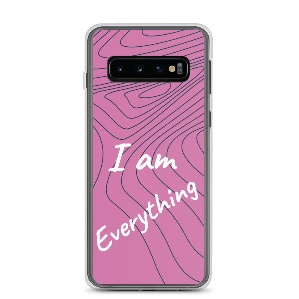 Samsung Mobile Case " I am Everything"  Motivational Phone Case