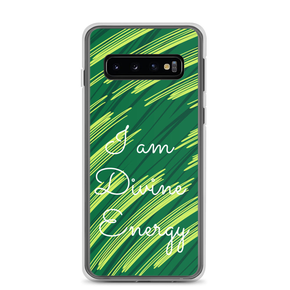 Samsung Mobile Case " I am Divine Energy" positive affirmation Motivational Phone Case