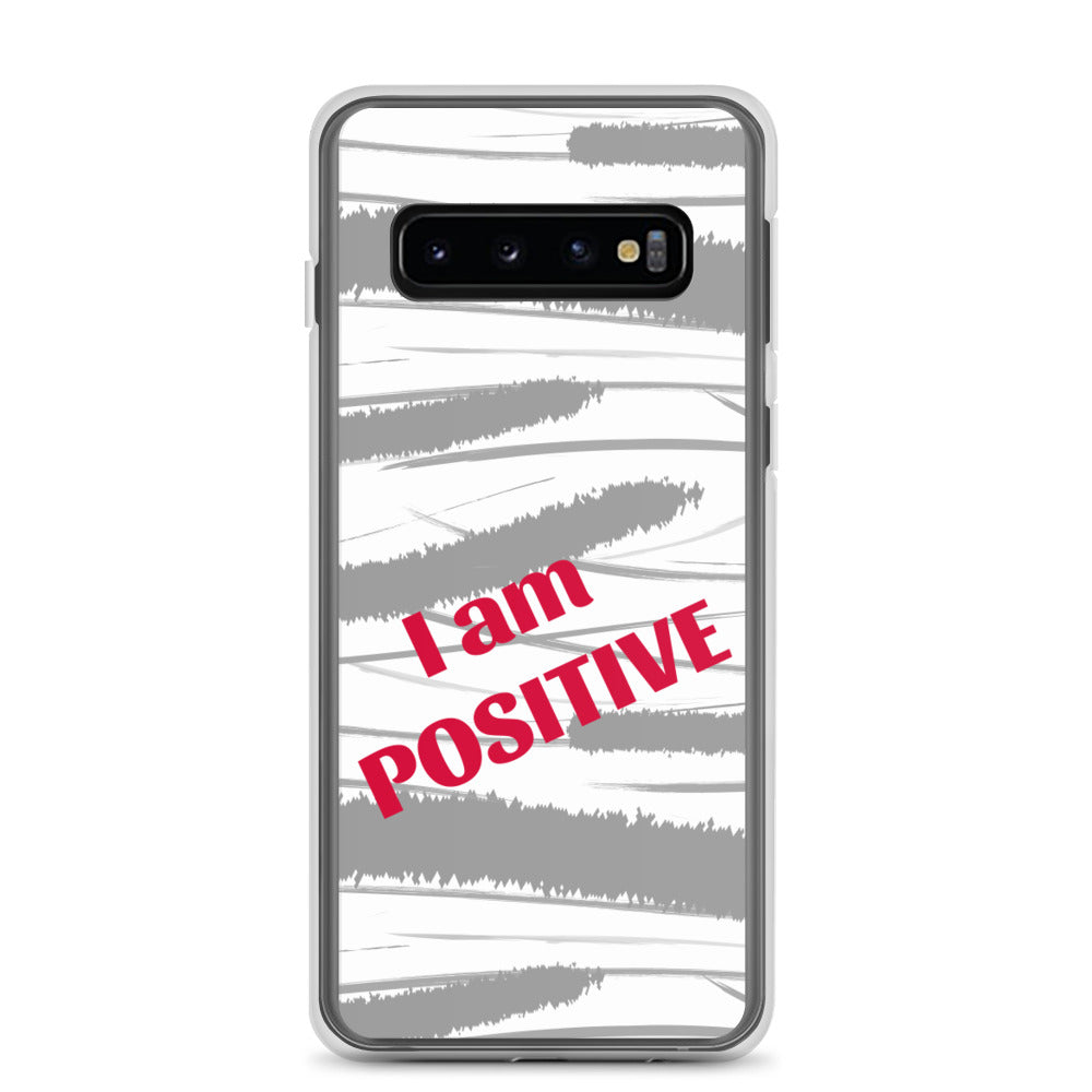 Samsung Phone Case "I am Positive" Motivational Mobile Case