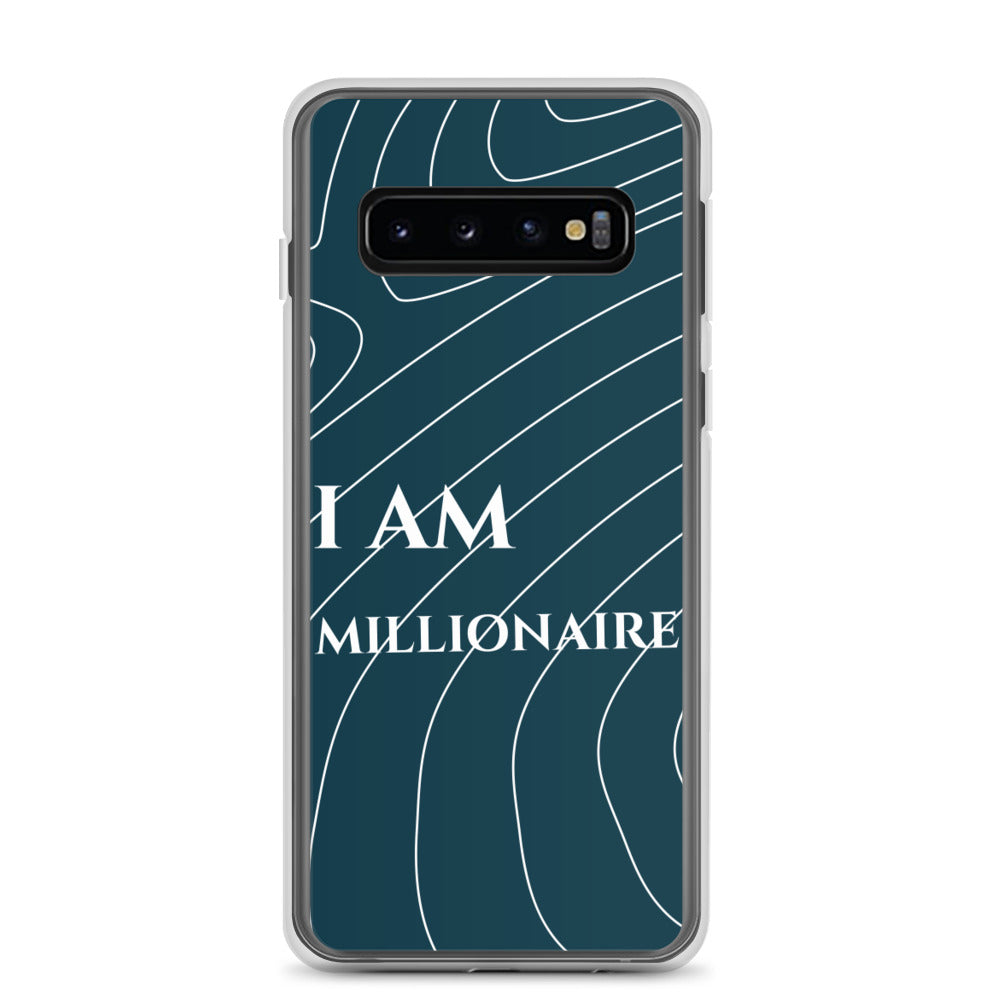 Samsung Mobile Case "I am millionaire" Motivational Phone Case