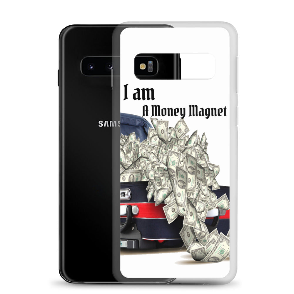 Motivational Samsung Mobile Case "Money Magnet" Inspiring Samsung Case