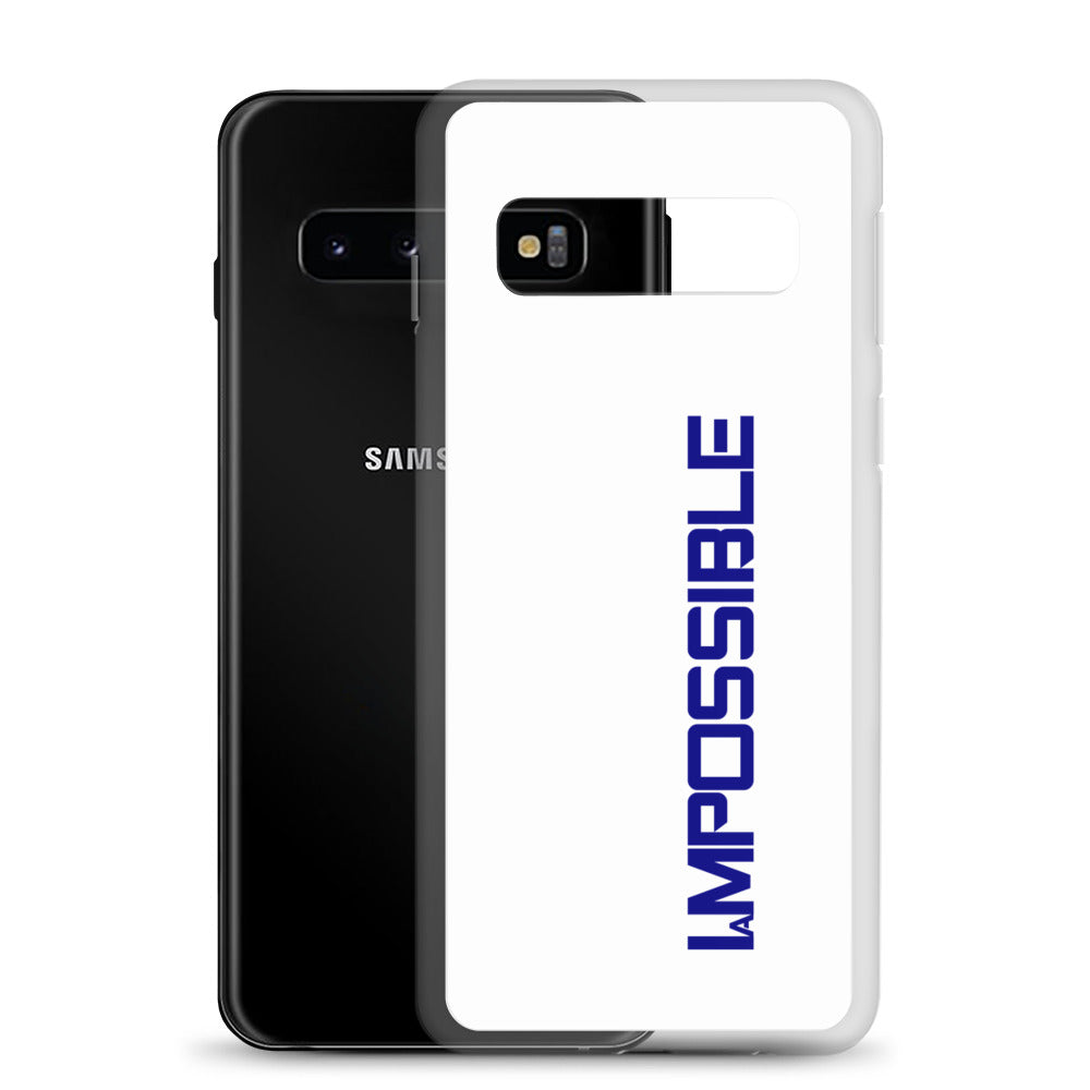 Motivational samsung phone case " I am Possible" Custom Quote Samsung Case