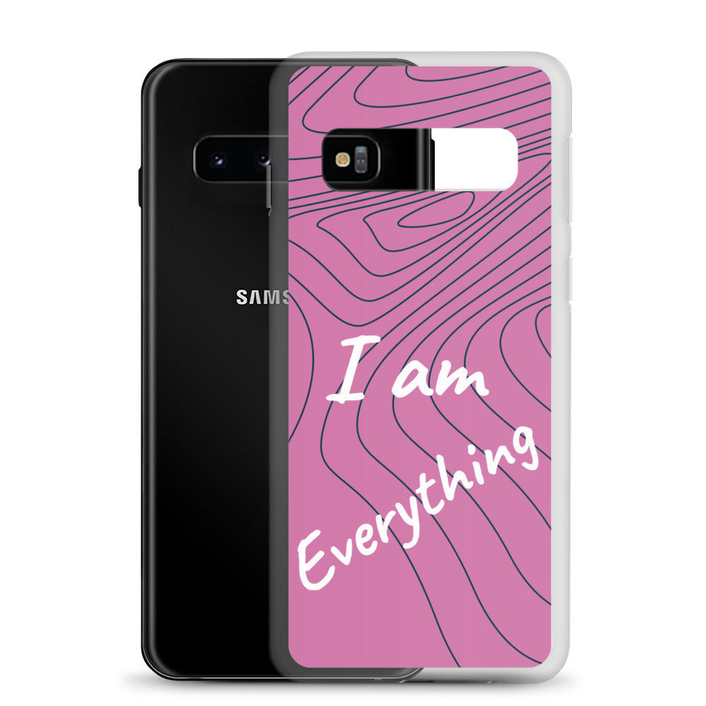 Samsung Mobile Case " I am Everything"  Motivational Phone Case