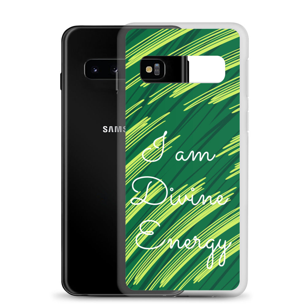 Samsung Mobile Case " I am Divine Energy" positive affirmation Motivational Phone Case