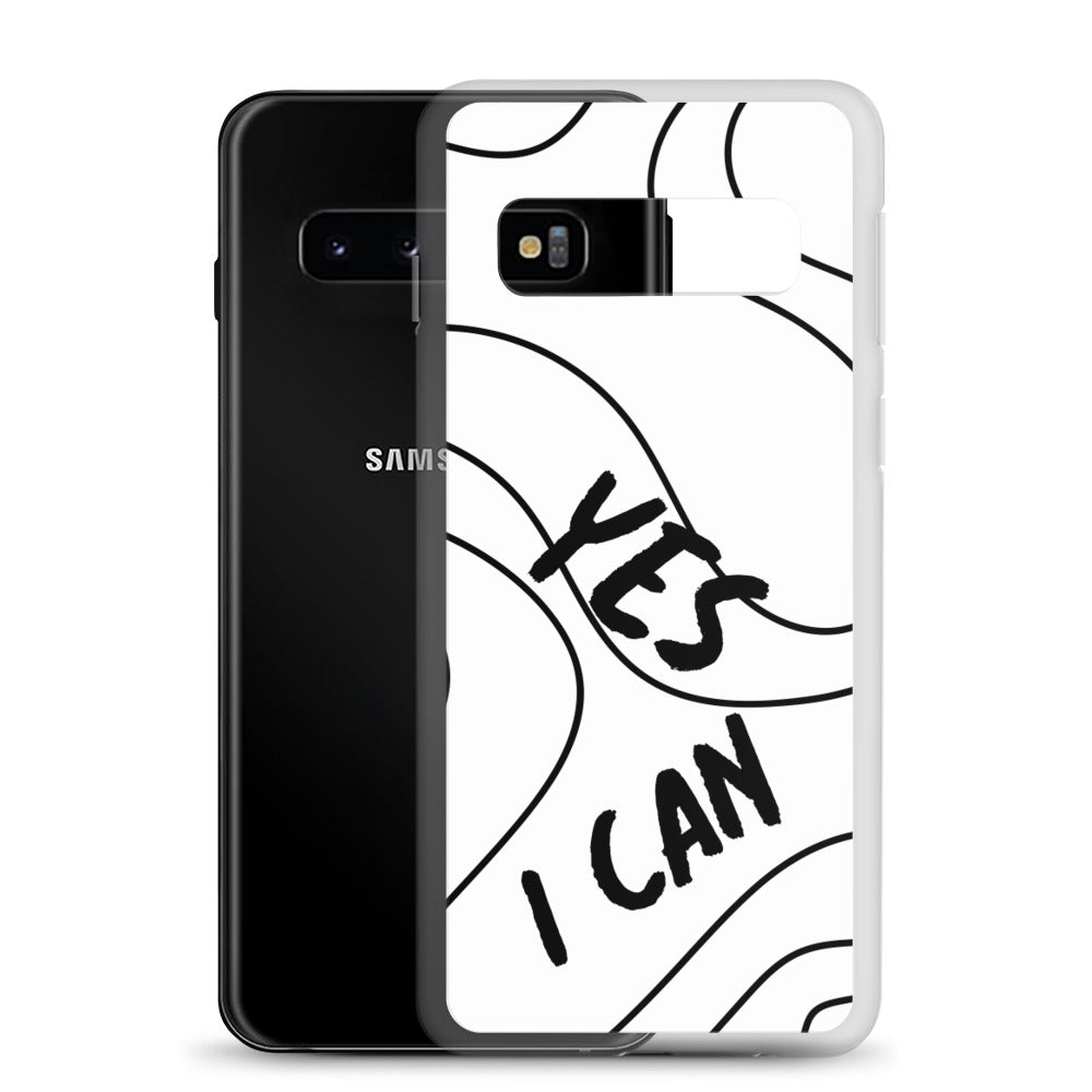 Samsung Mobile Case "Yes I Can" Motivational Phone Case