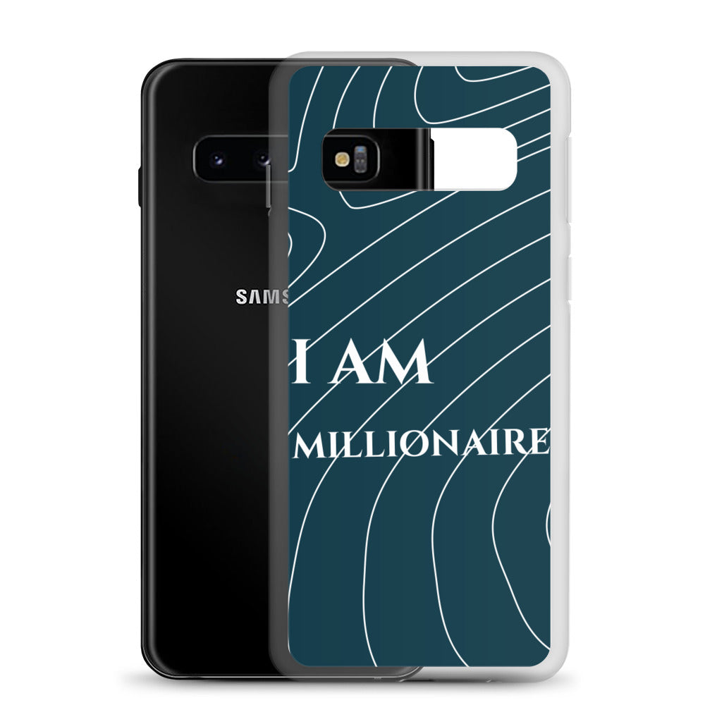 Samsung Mobile Case "I am millionaire" Motivational Phone Case