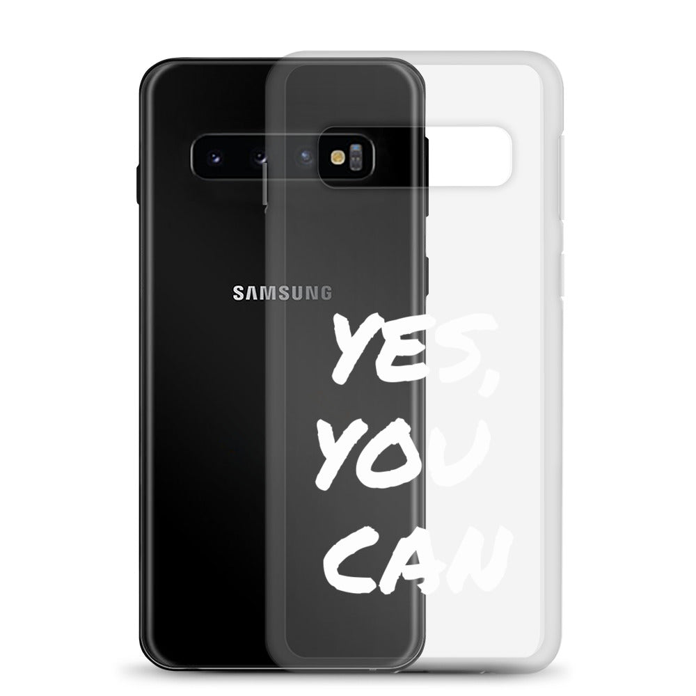 Motivational  Samsung Mobile Case "YES, YOU CAN !" Law of Affirmation Samsung Mobile Phone Case