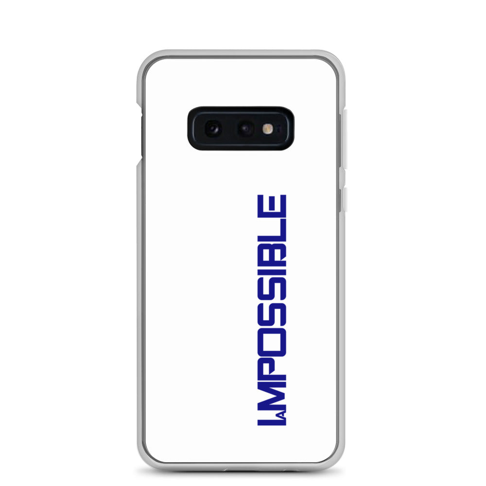 Motivational samsung phone case " I am Possible" Custom Quote Samsung Case