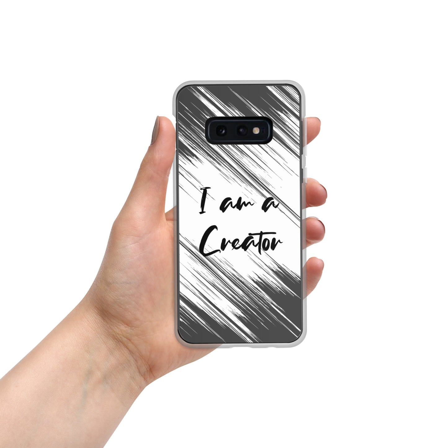 Samsung Mobile Case " I am a creator" Motivational Phone case