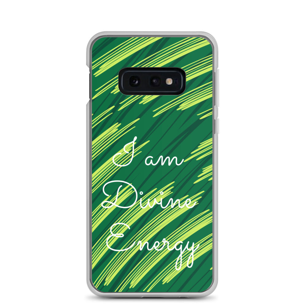 Samsung Mobile Case " I am Divine Energy" positive affirmation Motivational Phone Case