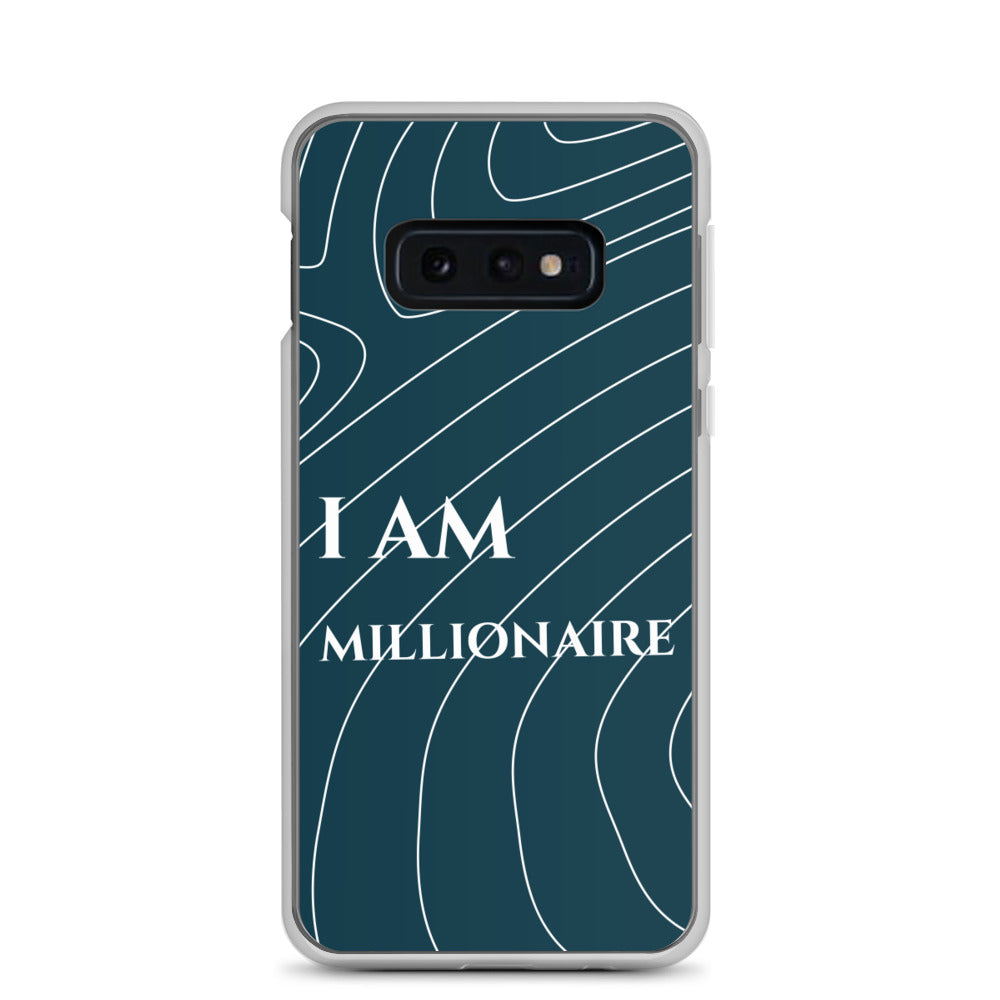 Samsung Mobile Case "I am millionaire" Motivational Phone Case