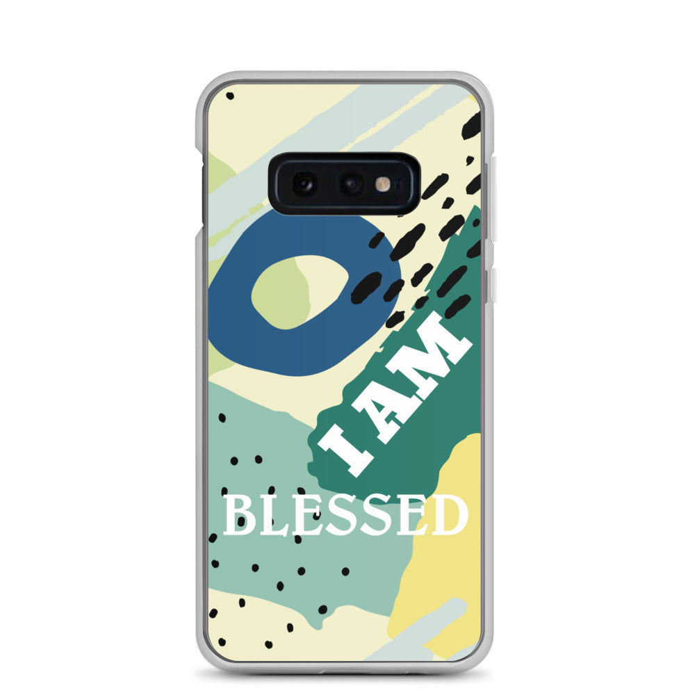 Samsung Galaxy mobile  Case "I am Blessed" Motivational phone Case