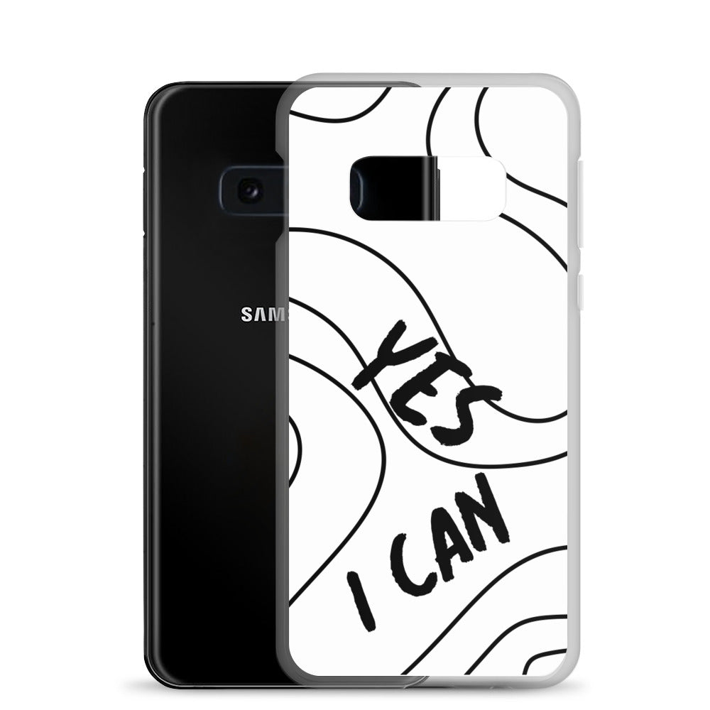 Samsung Mobile Case "Yes I Can" Motivational Phone Case