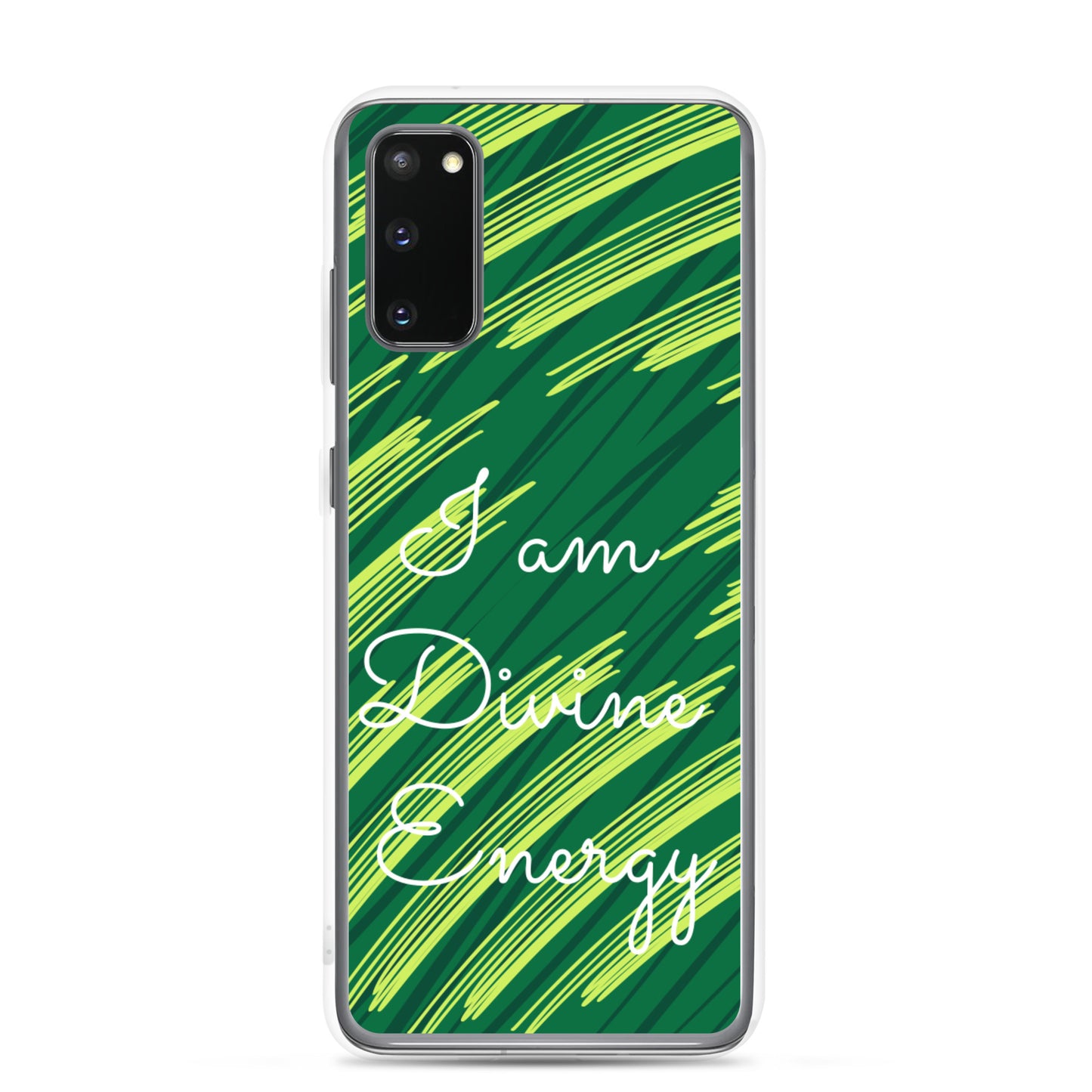 Samsung Mobile Case " I am Divine Energy" positive affirmation Motivational Phone Case