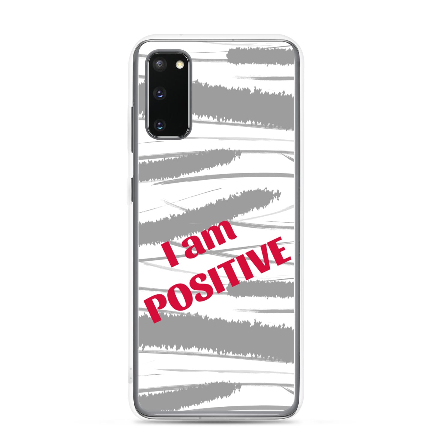 Samsung Phone Case "I am Positive" Motivational Mobile Case