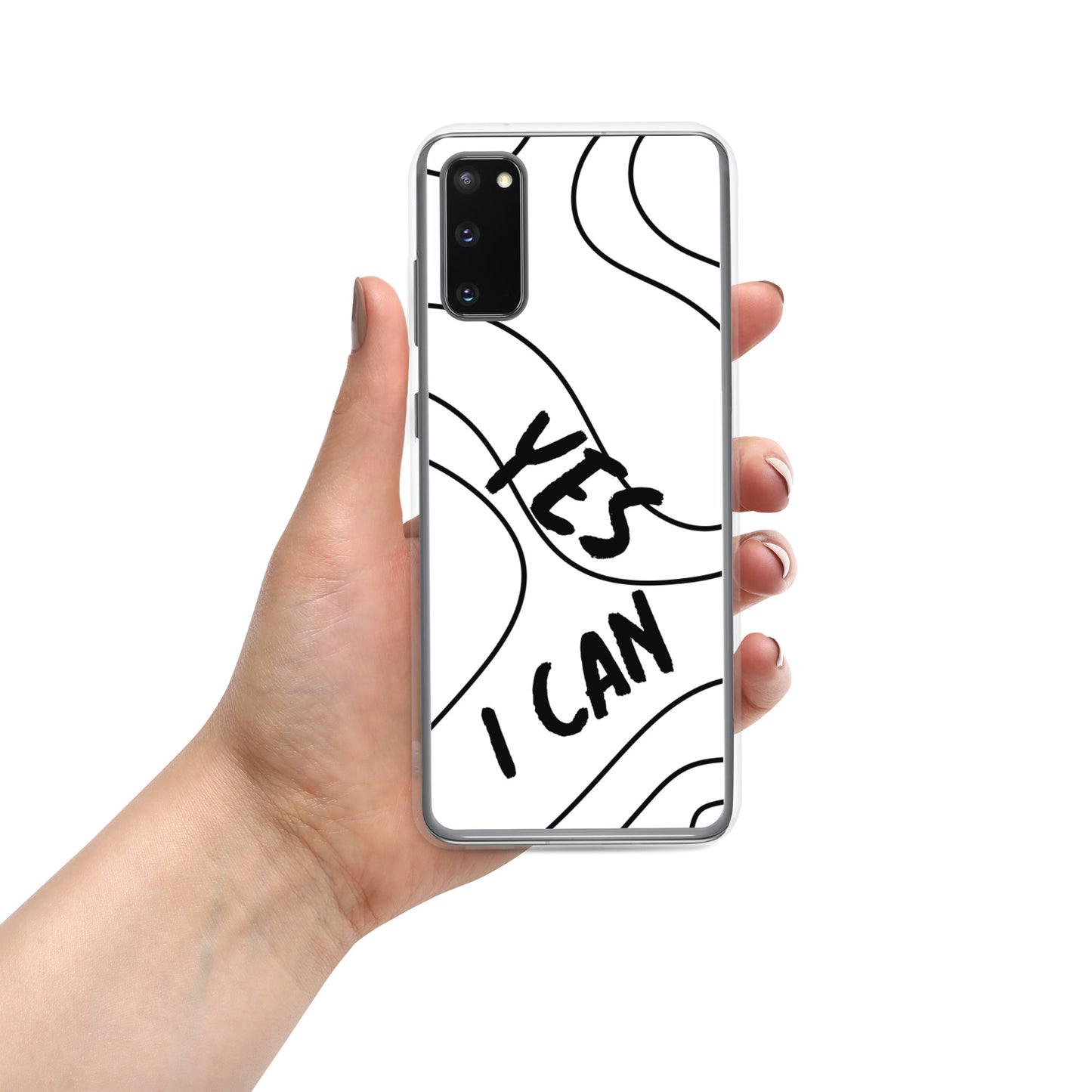 Samsung Mobile Case "Yes I Can" Motivational Phone Case