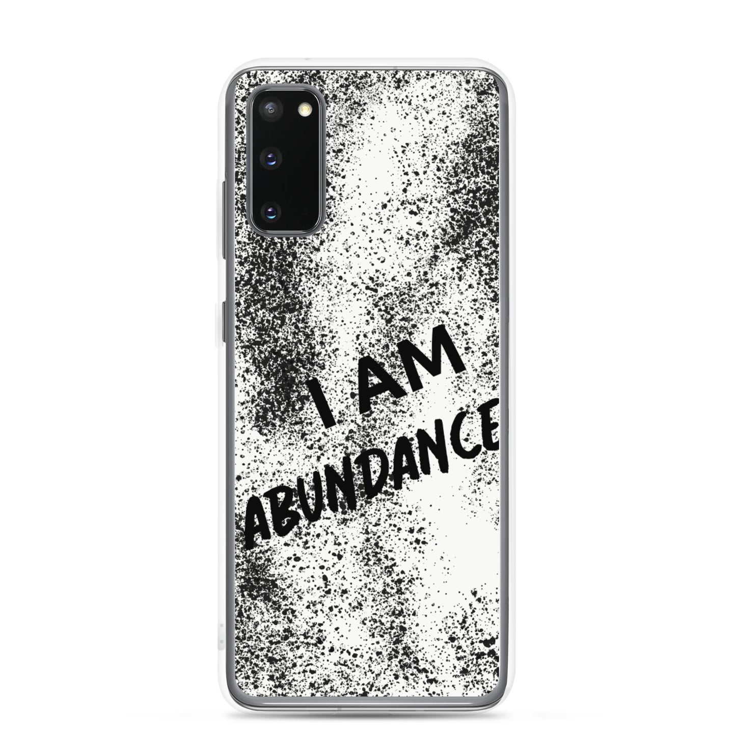 Samsung Galaxy Phone Case " I am Abundance" Samsung Mobile Case