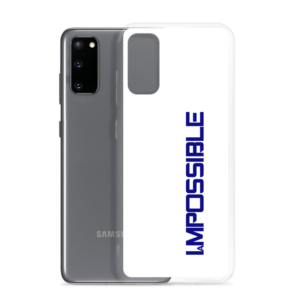 Motivational samsung phone case " I am Possible" Custom Quote Samsung Case