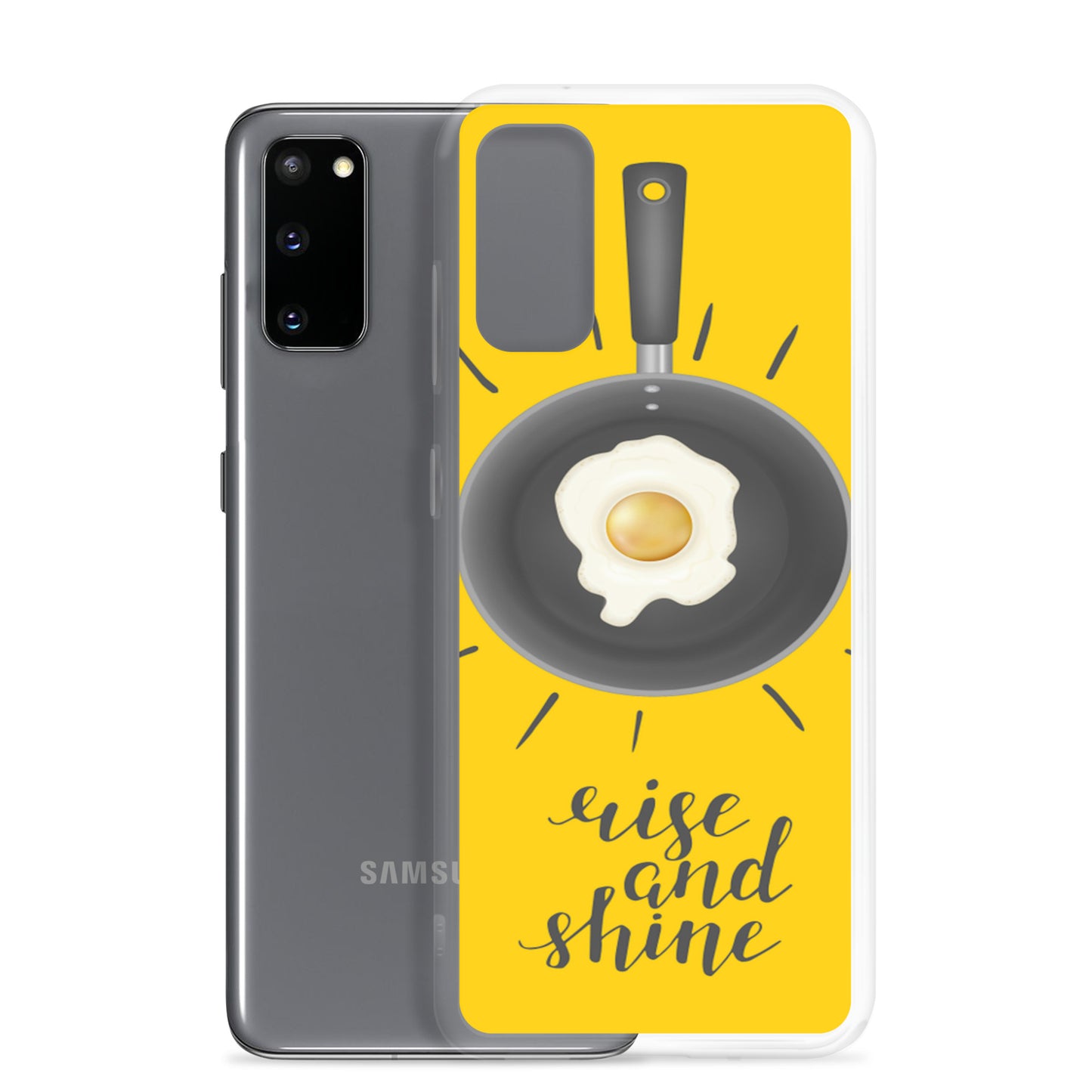 Motivational Samsung Mobile Case "Rise 7 Shine" Inspiring Samsung phone case