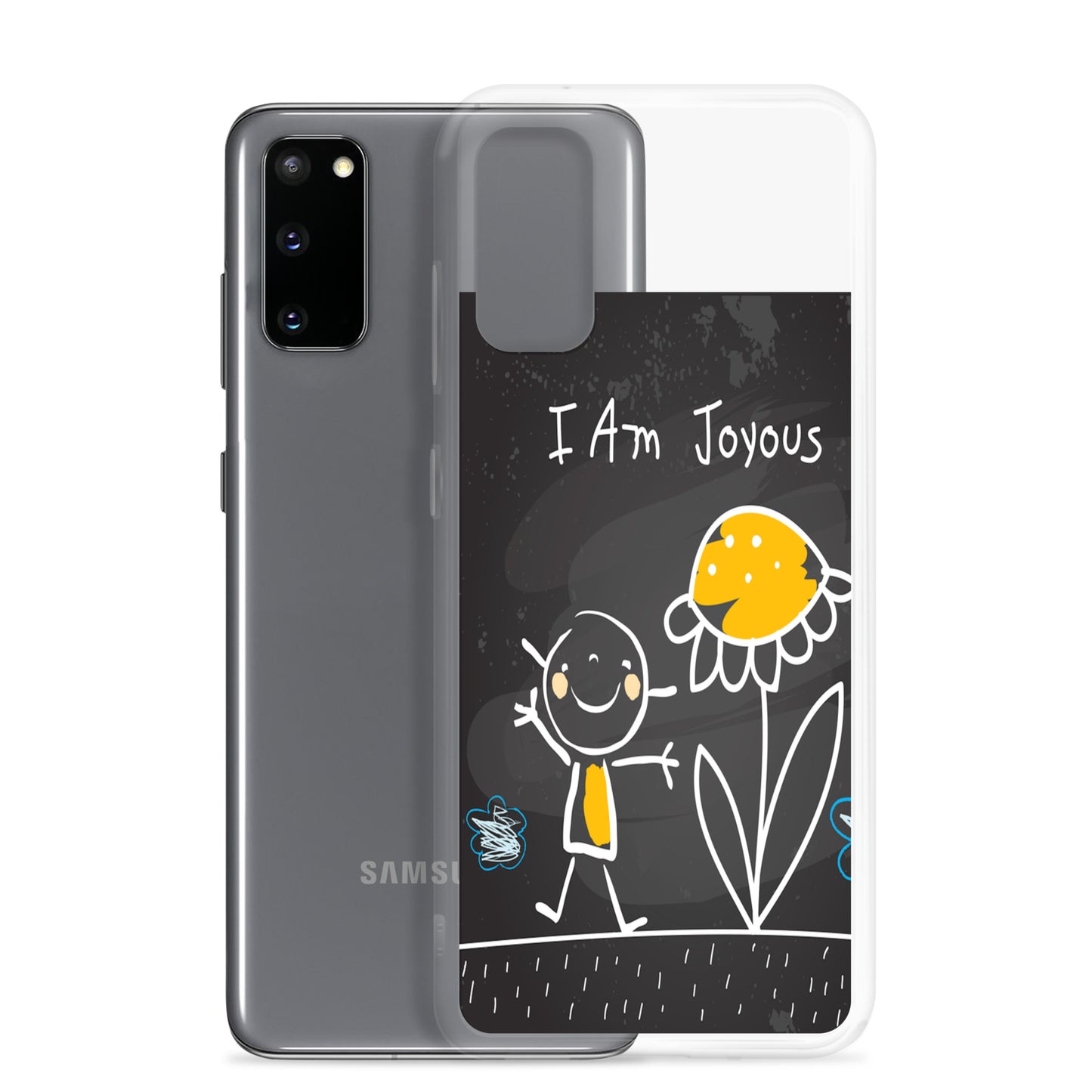 Samsung Motivational Mobile Case "I am Joyous" Inspirational Phone Case