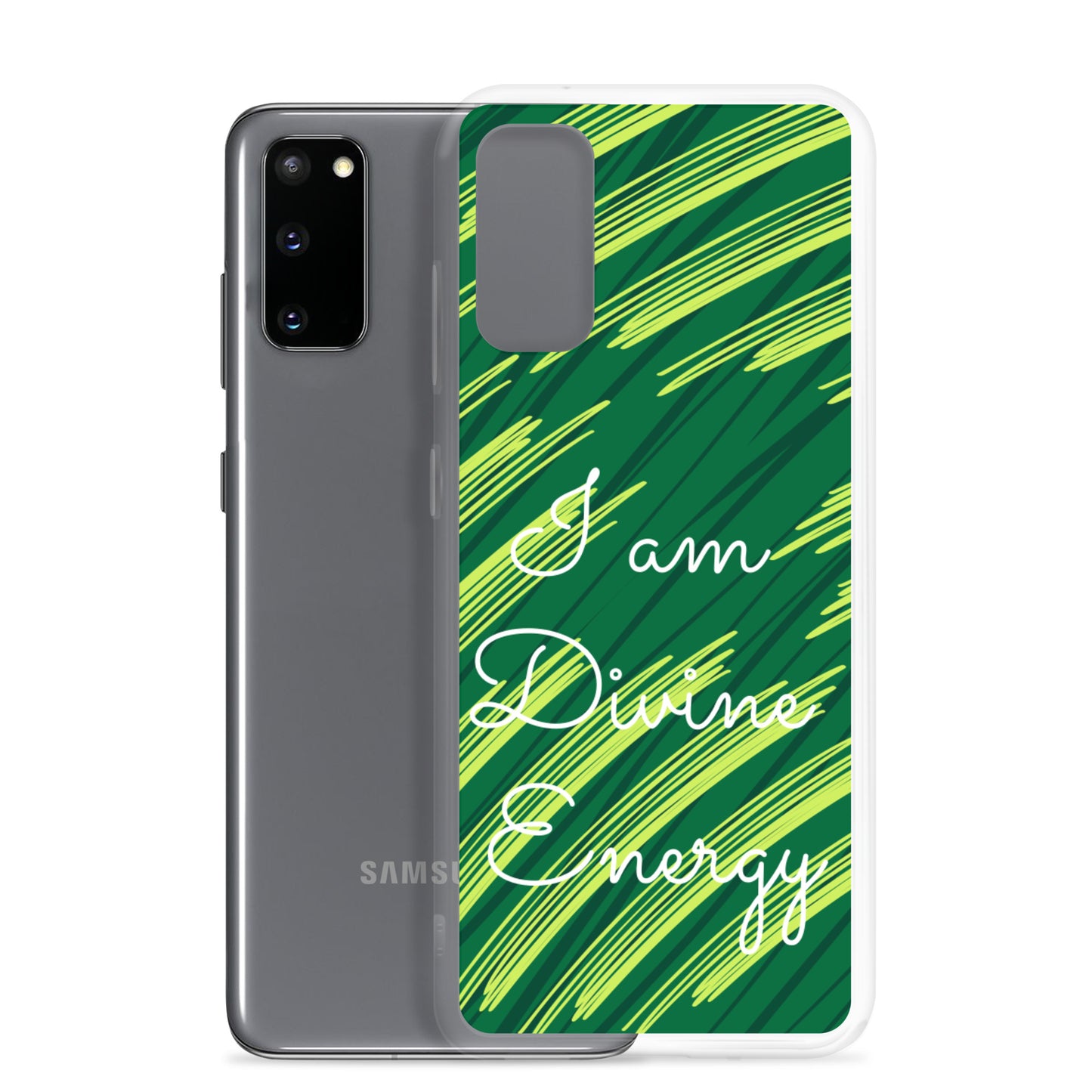 Samsung Mobile Case " I am Divine Energy" positive affirmation Motivational Phone Case