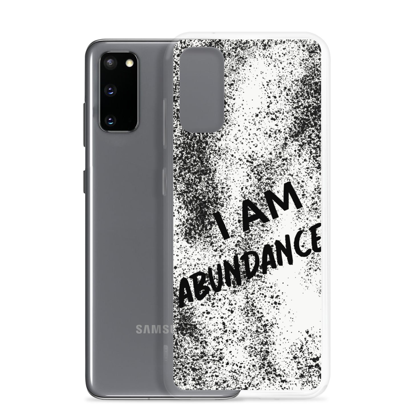 Samsung Galaxy Phone Case " I am Abundance" Samsung Mobile Case