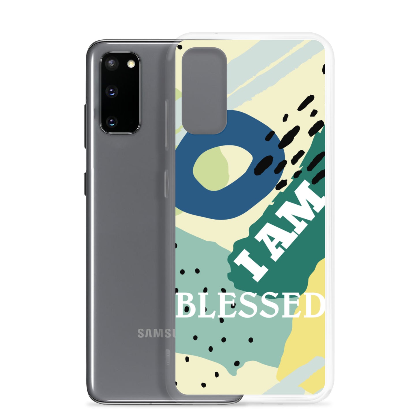 Samsung Galaxy mobile  Case "I am Blessed" Motivational phone Case