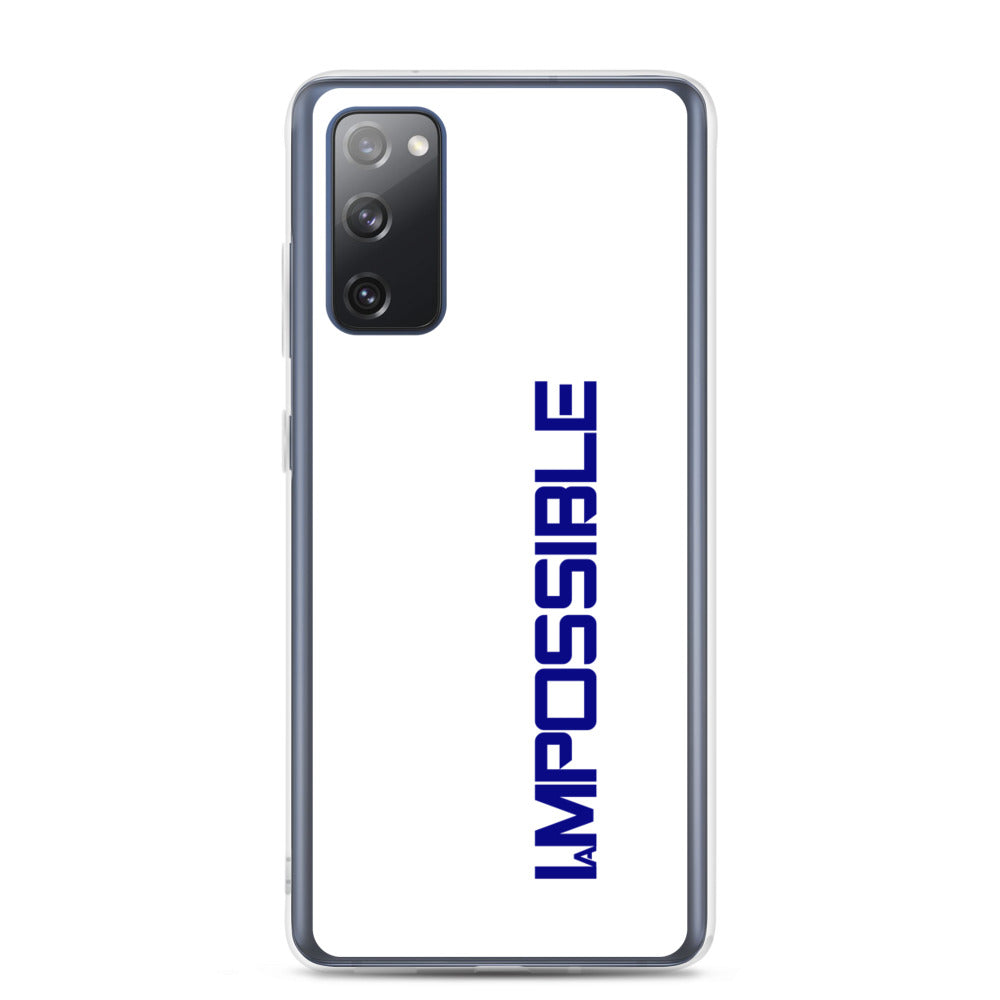 Motivational samsung phone case " I am Possible" Custom Quote Samsung Case