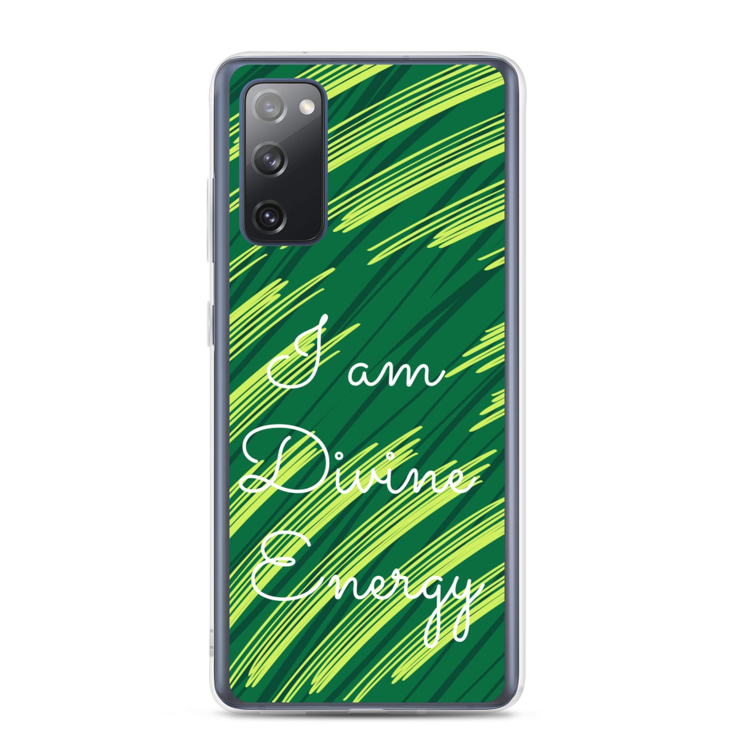 Samsung Mobile Case " I am Divine Energy" positive affirmation Motivational Phone Case