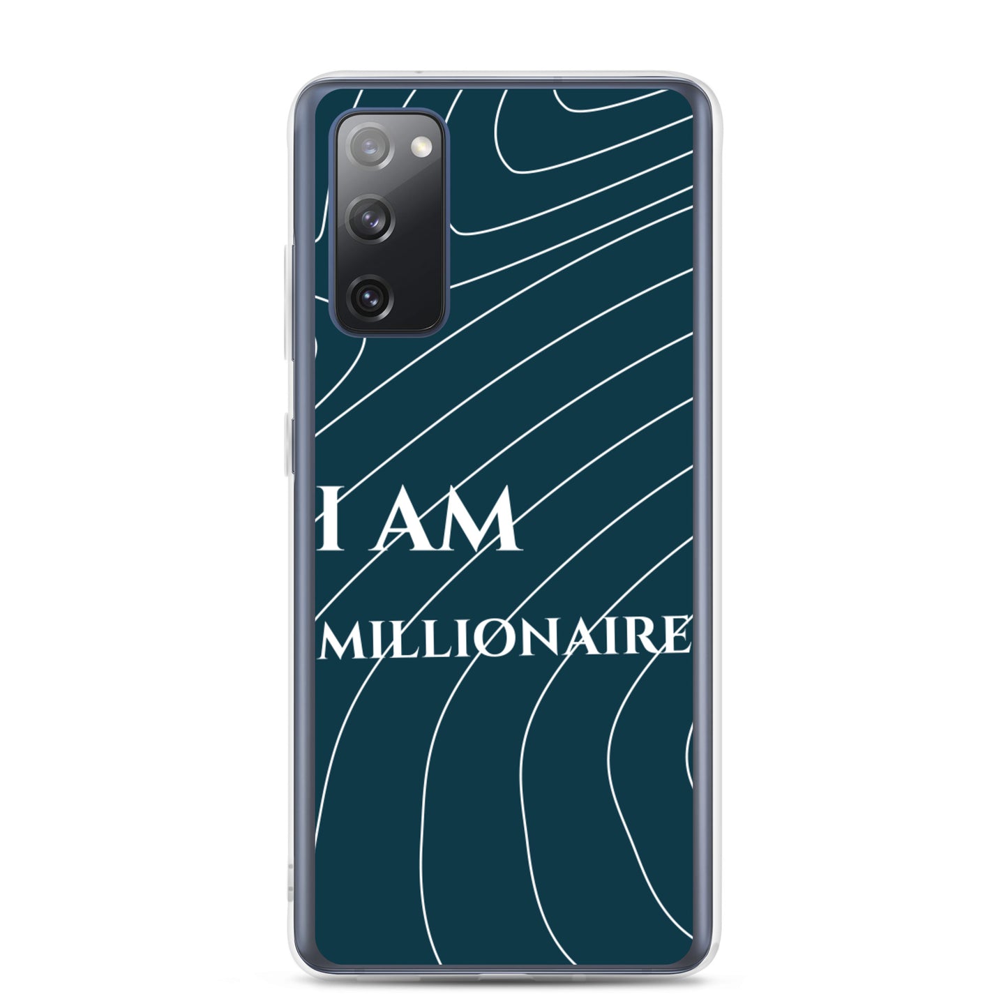 Samsung Mobile Case "I am millionaire" Motivational Phone Case