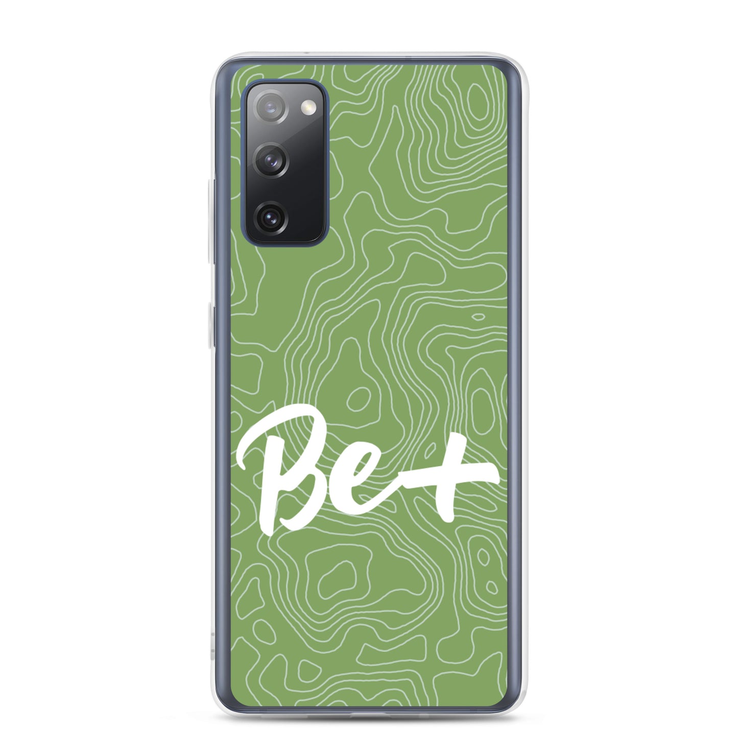 Samsung galaxy mobile Case "Be positive" motivational quote Phone Case